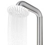 Garden shower with gray base 230 cm stainless steel by , Pool and spa accessories - Ref: Foro24-3070794, Price: 412,11 €, Dis...