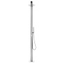 Garden shower with brown base 230 cm stainless steel by , Pool and spa accessories - Ref: Foro24-3070789, Price: 420,56 €, Di...