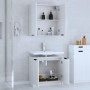 Juego de muebles de baño 2 piezas madera contrachapada blanco de , Muebles de baño - Ref: Foro24-3115860, Precio: 117,26 €, D...