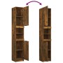 3-piece bathroom furniture set made of smoked oak plywood by , Bathroom furniture - Ref: Foro24-3115881, Price: 204,96 €, Dis...