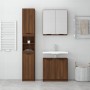 Bathroom furniture set 3 pieces brown oak plywood by , Bathroom furniture - Ref: Foro24-3115883, Price: 214,99 €, Discount: %