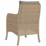 Sillones jardín con cojines 2 uds ratán sintético beige mezcla de , Sillas de jardín - Ref: Foro24-365149, Precio: 201,20 €, ...