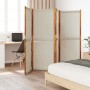 Light gray 4-panel room divider screen 280x180 cm by , Room dividers - Ref: Foro24-4003356, Price: 126,22 €, Discount: %