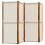 Light gray 4-panel room divider screen 280x180 cm by , Room dividers - Ref: Foro24-4003356, Price: 126,22 €, Discount: %