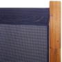 Biombo divisor de 5 paneles azul oscuro 350x180 cm de , Divisores de ambientes - Ref: Foro24-4003361, Precio: 153,55 €, Descu...