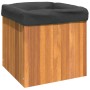 Solid acacia wood planter 35x35x35 cm by , Pots and planters - Ref: Foro24-366501, Price: 44,44 €, Discount: %