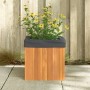 Solid acacia wood planter 35x35x35 cm by , Pots and planters - Ref: Foro24-366501, Price: 44,44 €, Discount: %