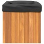 Solid acacia wood planter 35x35x35 cm by , Pots and planters - Ref: Foro24-366501, Price: 44,44 €, Discount: %