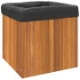 Solid acacia wood planter 35x35x35 cm by , Pots and planters - Ref: Foro24-366501, Price: 44,44 €, Discount: %