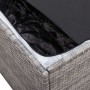 Gray synthetic rattan garden storage box 100x50x50 cm by vidaXL, Outdoor storage boxes - Ref: Foro24-46473, Price: 131,99 €, ...