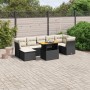 8-piece garden sofa set with black synthetic rattan cushions by , Garden sets - Ref: Foro24-3270944, Price: 553,10 €, Discoun...