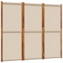 Taupe gray 3-panel divider screen 210x180 cm by , Room dividers - Ref: Foro24-4003363, Price: 96,59 €, Discount: %