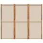 Taupe gray 3-panel divider screen 210x180 cm by , Room dividers - Ref: Foro24-4003363, Price: 96,59 €, Discount: %