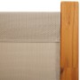 Taupe gray 3-panel divider screen 210x180 cm by , Room dividers - Ref: Foro24-4003363, Price: 96,59 €, Discount: %