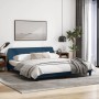 Bed frame with blue fabric headboard 180x200 cm by , Beds and slatted bases - Ref: Foro24-373231, Price: 157,99 €, Discount: %