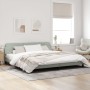 Estructura de cama con cabecero terciopelo gris claro 200x200cm de , Camas y somieres - Ref: Foro24-373252, Precio: 162,73 €,...