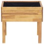 Raised planter made of solid acacia wood 50x40x45 cm by vidaXL, Pots and planters - Ref: Foro24-46585, Price: 55,50 €, Discou...