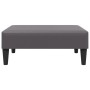 Gray synthetic leather footstool 77x55x31 cm by , Ottomans - Ref: Foro24-379563, Price: 64,25 €, Discount: %