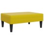 Reposapiés de terciopelo amarillo 77x55x31 cm de , Otomanas - Ref: Foro24-379561, Precio: 61,99 €, Descuento: %