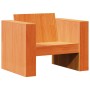 Garden furniture set 2 pieces solid pine wood wax brown by , Garden sets - Ref: Foro24-3216897, Price: 377,50 €, Discount: %