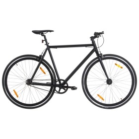 Black fixed gear bike 700c 51 cm by , bikes - Ref: Foro24-92249, Price: 278,99 €, Discount: %