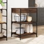 Oak brown engineered wood kitchen cart 60x48x89.5 cm by , Kitchen and dining carts - Ref: Foro24-842375, Price: 81,95 €, Disc...