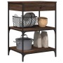 Oak brown engineered wood kitchen cart 60x48x89.5 cm by , Kitchen and dining carts - Ref: Foro24-842375, Price: 81,95 €, Disc...