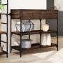 Oak brown engineered wood kitchen cart 105x42x95 cm by , Kitchen and dining carts - Ref: Foro24-842380, Price: 125,39 €, Disc...