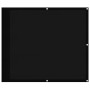 Balkonschirm 100 % Polyester Oxford schwarz 90x800 cm von , Sonnenschirme - Ref: Foro24-4000369, Preis: 34,63 €, Rabatt: %