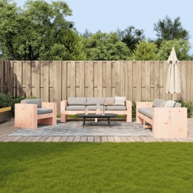 Garden furniture set 2 pieces solid wood Douglas fir by , Garden sets - Ref: Foro24-3216904, Price: 393,27 €, Discount: %