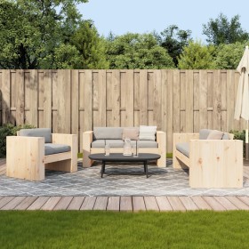 Garden furniture set 2 pieces solid pine wood by , Garden sets - Ref: Foro24-3216895, Price: 315,99 €, Discount: %