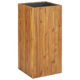 Arriate de madera maciza de acacia 43,5x43,5x90 cm de vidaXL, Maceteros y jardineras - Ref: Foro24-46571, Precio: 176,99 €, D...