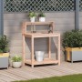 Planting table with Douglas wood shelves 82.5x50x109.5 cm by , Pot stands - Ref: Foro24-832410, Price: 64,05 €, Discount: %