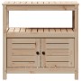 Planting table with shelves solid pine wood 82.5x45x81cm by , Pot stands - Ref: Foro24-832427, Price: 117,16 €, Discount: %