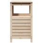 Planting table with shelves solid pine wood 82.5x45x81cm by , Pot stands - Ref: Foro24-832427, Price: 117,16 €, Discount: %