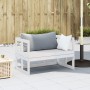 Extendable garden sofa bench solid white pine wood by , garden benches - Ref: Foro24-832611, Price: 121,99 €, Discount: %