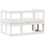 Extendable garden sofa bench solid white pine wood by , garden benches - Ref: Foro24-832611, Price: 121,99 €, Discount: %