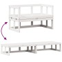 Extendable garden sofa bench solid white pine wood by , garden benches - Ref: Foro24-832611, Price: 121,99 €, Discount: %