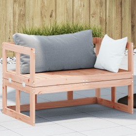 Banco sofá de jardín extensible madera maciza Douglas de , Bancos de jardín - Ref: Foro24-832613, Precio: 106,99 €, Descuento: %