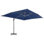 Cantilever parasol with light blue aluminum pole 4x3 m by vidaXL, Umbrellas - Ref: Foro24-47003, Price: 209,92 €, Discount: %