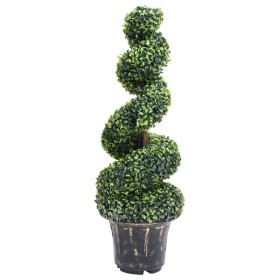 Artificial Boxwood spiral plant with green pot 100 cm by , artificial flora - Ref: Foro24-336505, Price: 116,99 €, Discount: %