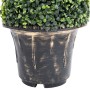 Planta espiral de Boj artificial con macetero verde 100 cm de , Flora artificial - Ref: Foro24-336505, Precio: 116,81 €, Desc...