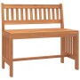 Solid eucalyptus wood garden bench 80 cm by , garden benches - Ref: Foro24-363289, Price: 100,76 €, Discount: %