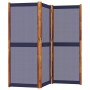 Dark blue 3-panel room divider screen 210x180 cm by , Room dividers - Ref: Foro24-4003359, Price: 95,99 €, Discount: %