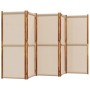 5-panel taupe gray room divider screen 350x180 cm by , Room dividers - Ref: Foro24-4003365, Price: 153,99 €, Discount: %