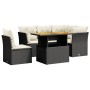 Set de muebles de jardín 5 pzas y cojines ratán sintético negro de , Conjuntos de jardín - Ref: Foro24-3270832, Precio: 454,6...