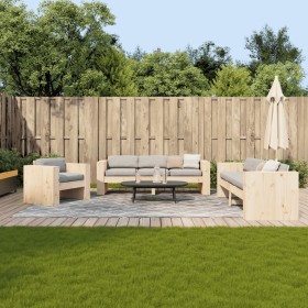 2-piece solid pine wood garden furniture set by , Garden sets - Ref: Foro24-3216900, Price: 413,70 €, Discount: %