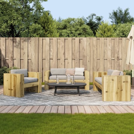 2-piece garden furniture set made of impregnated pine wood by , Garden sets - Ref: Foro24-3216898, Price: 441,86 €, Discount: %