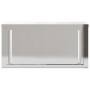 Stainless steel kitchen wall cabinet with sliding doors by , Food container - Ref: Foro24-376442, Price: 165,98 €, Discount: %