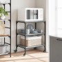 Engineered wood kitchen cart in Sonoma gray, 60x41x76 cm by , Kitchen and dining carts - Ref: Foro24-842304, Price: 57,12 €, ...